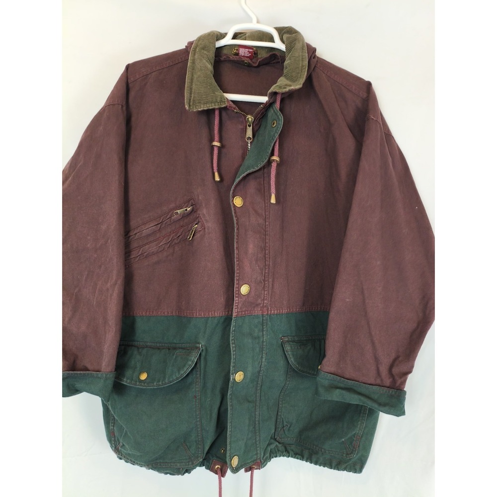 Vintage Urban Equipment Country Coat Chore Jacket Mens Large Corduroy Collar 90s